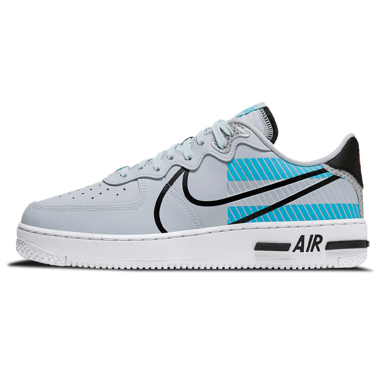 3M x Nike Air Force 1 React Grey Blue