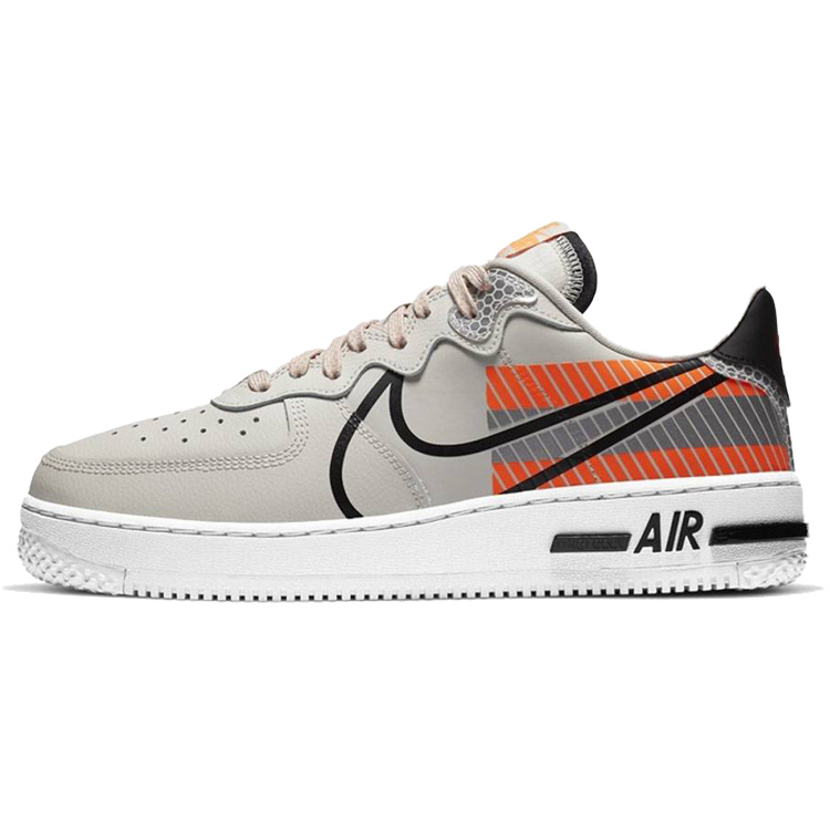 3M x Nike Air Force 1 React Grey Orange