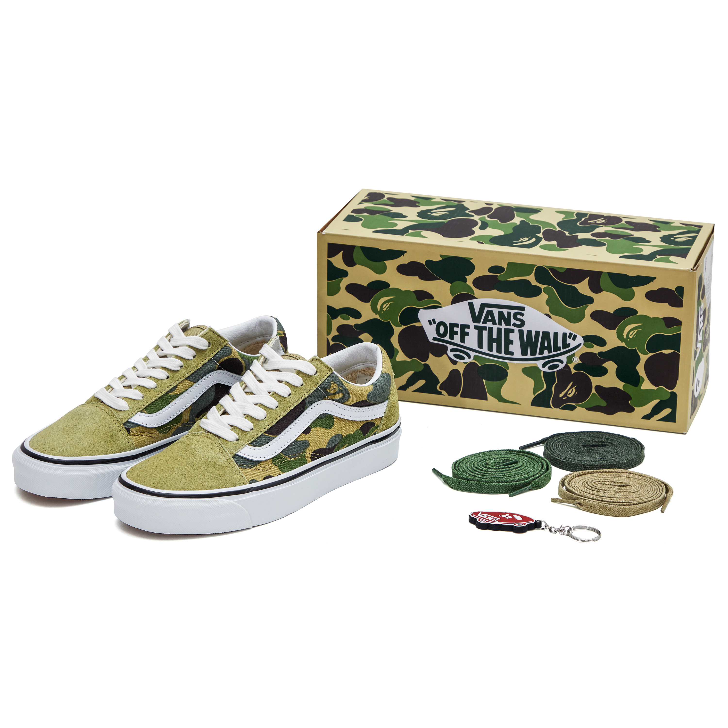 A BATHING APE x Vans Old Skool 36 DX Brown Camo