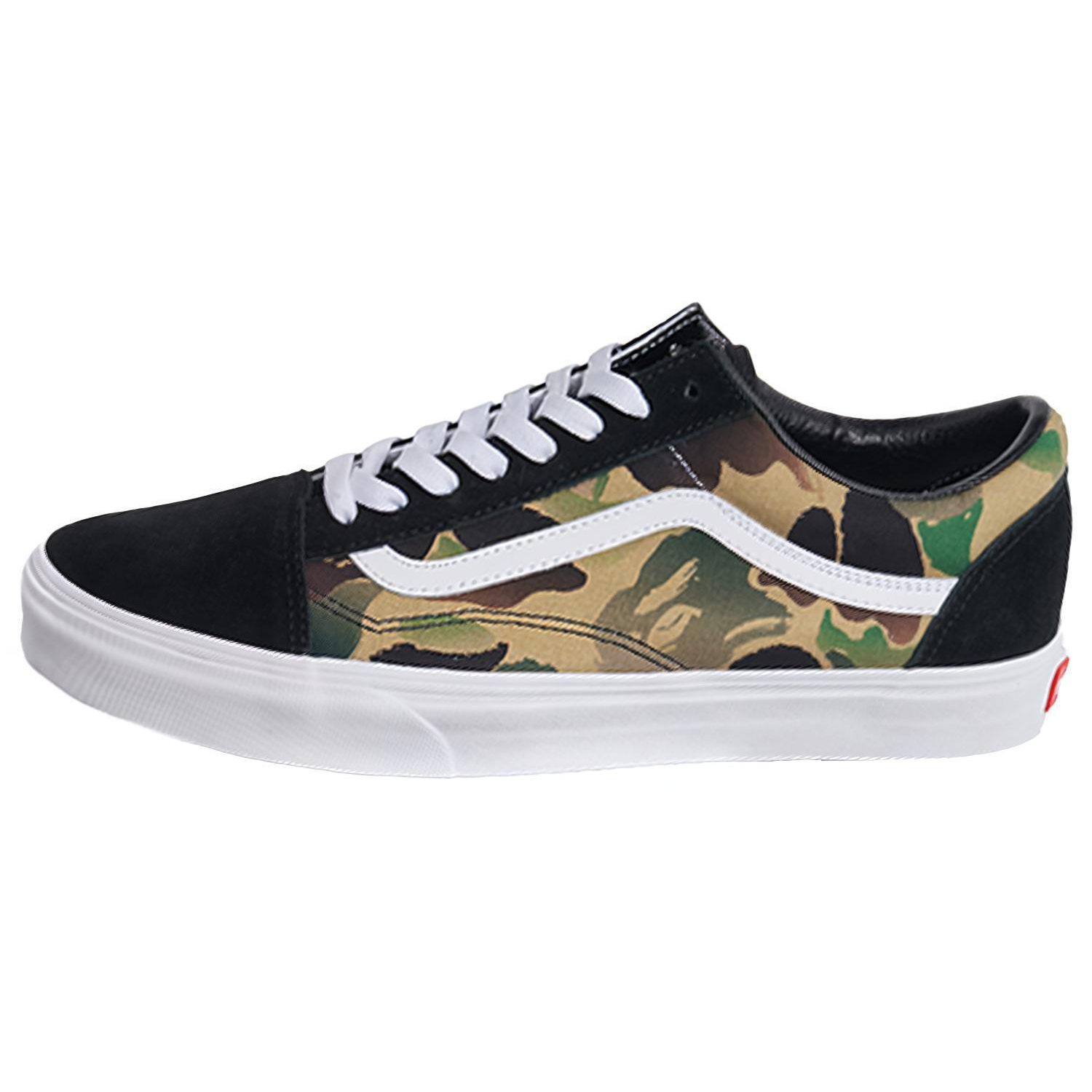 A BATHING APE x Vans Old Skool Low Black Camo