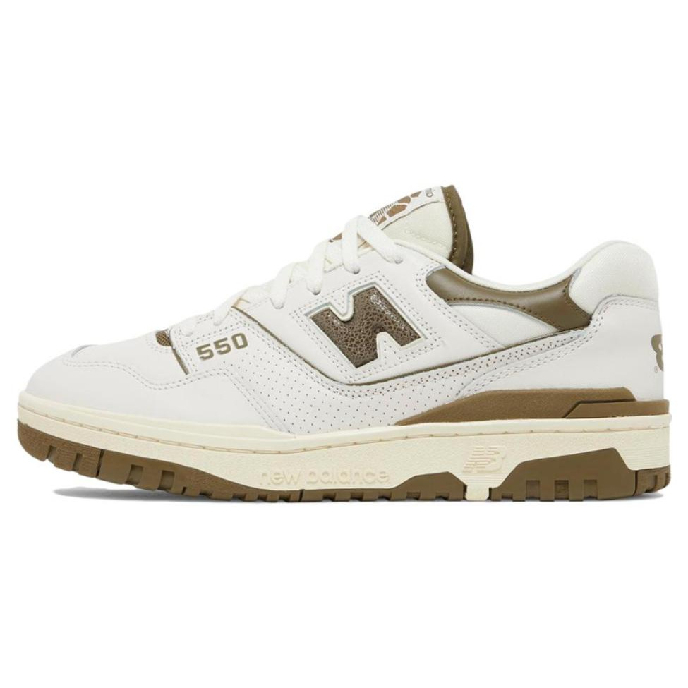 Aimé Leon Dore x New Balance 550 White Brown