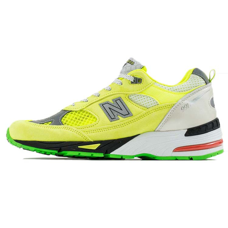 Aries x New Balance 991 Lemon Yellow