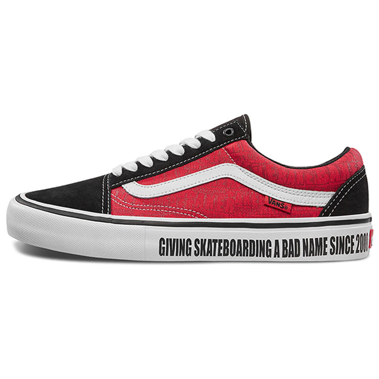 BAKER x Vans Old Skool Pro Black Red
