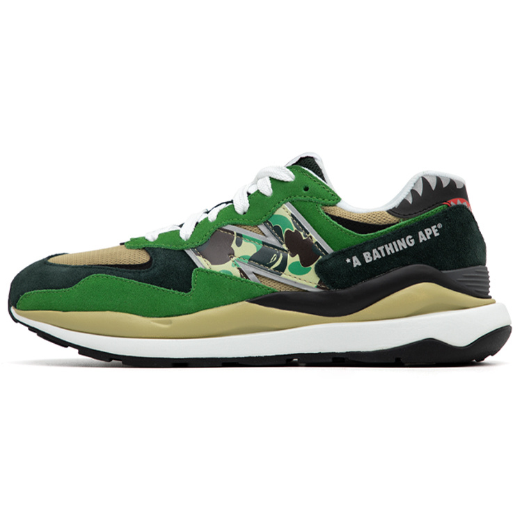 BAPE x New Balance 5740 Black Green Camo