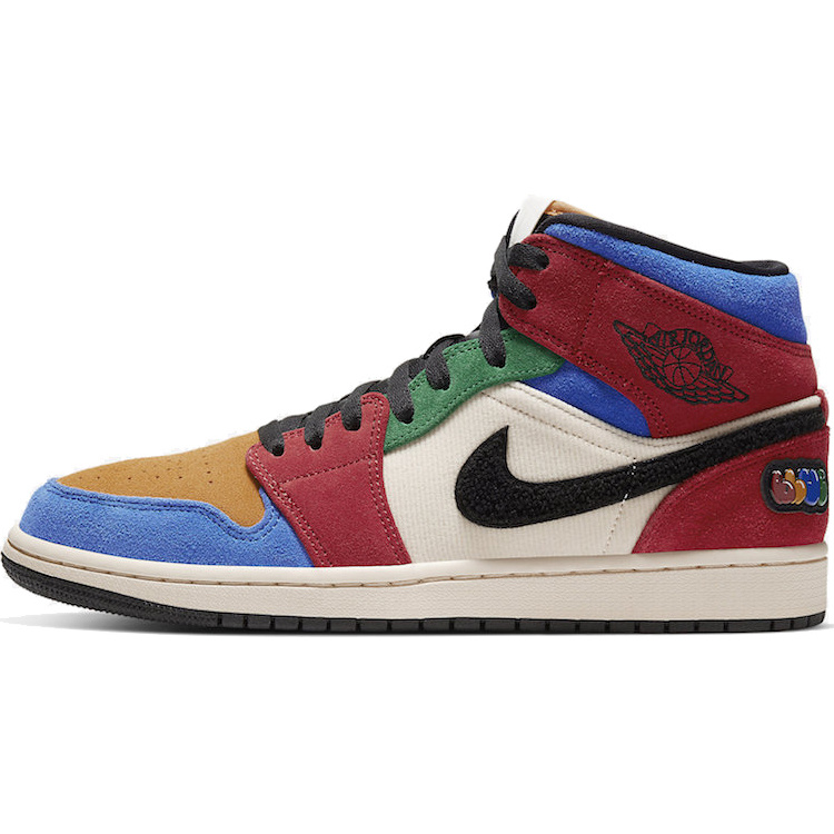 Blue The Great x Air Jordan 1 Mid Fearless