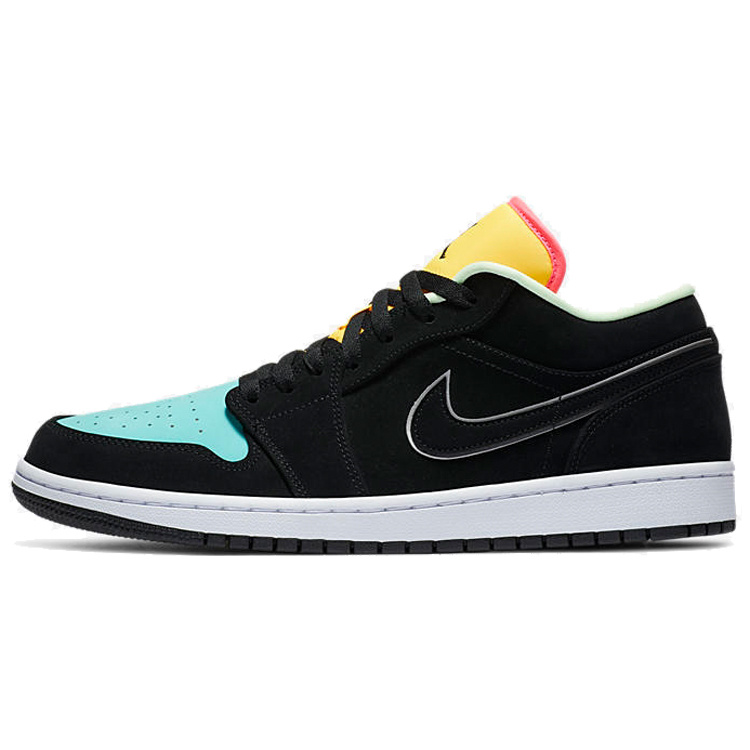 Jordan Air Jordan 1 Low Black Blue Yellow