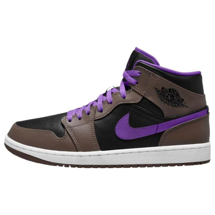 Jordan Air Jordan 1 Mid Black Brown