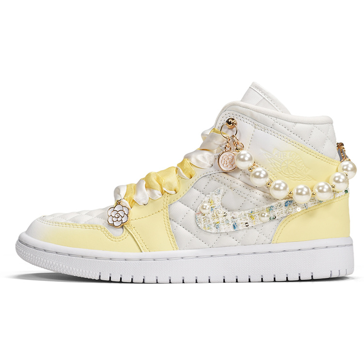 Jordan Air Jordan 1 Mid "Quilted White"