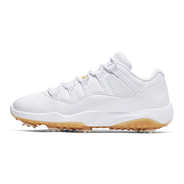 Jordan Air Jordan 11 Low Golf White Metallic Gold