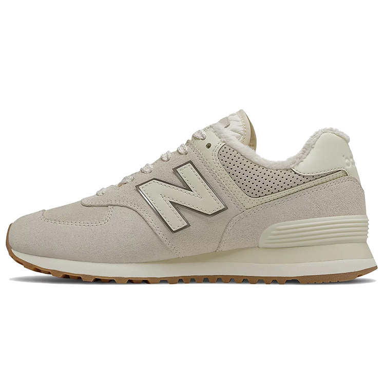 New Balance 574 Cream White