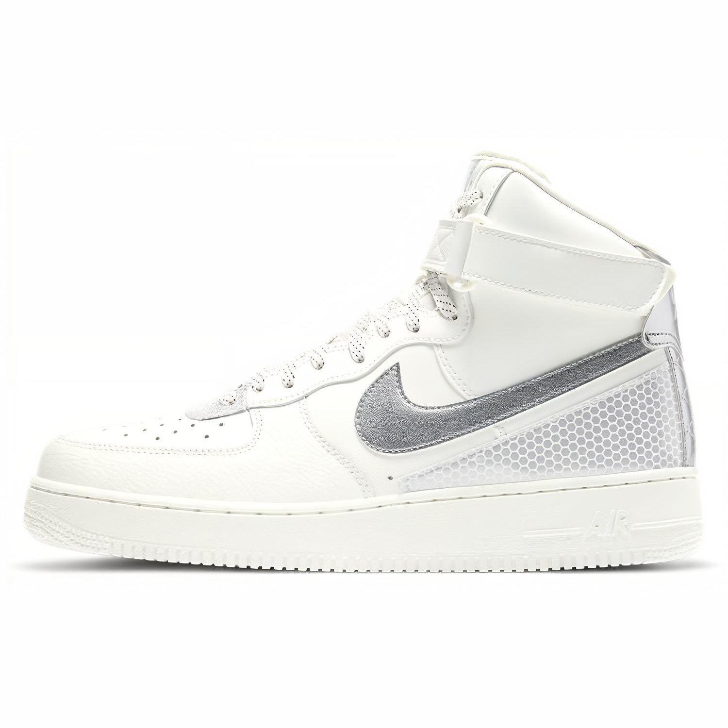 Nike Air Force 1 '07 LV8 3M High Silver White