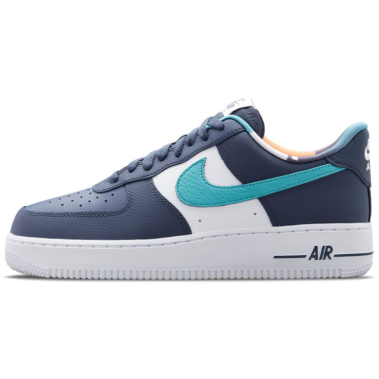 Nike Air Force 1 '07 LV8 EMB White Blue Orange