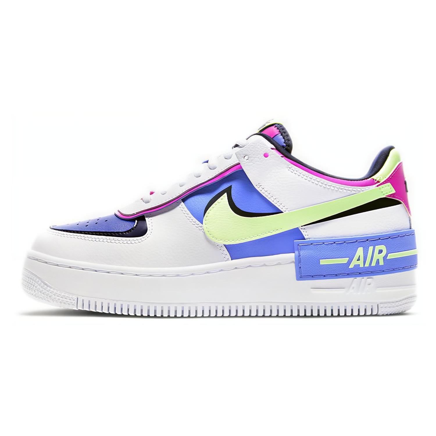 Nike Air Force 1 Shadow Low White Blue Green