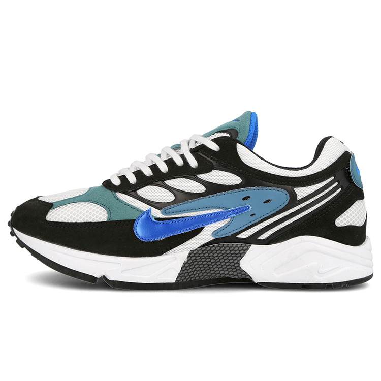 Nike Air Ghost Racer Black White Blue