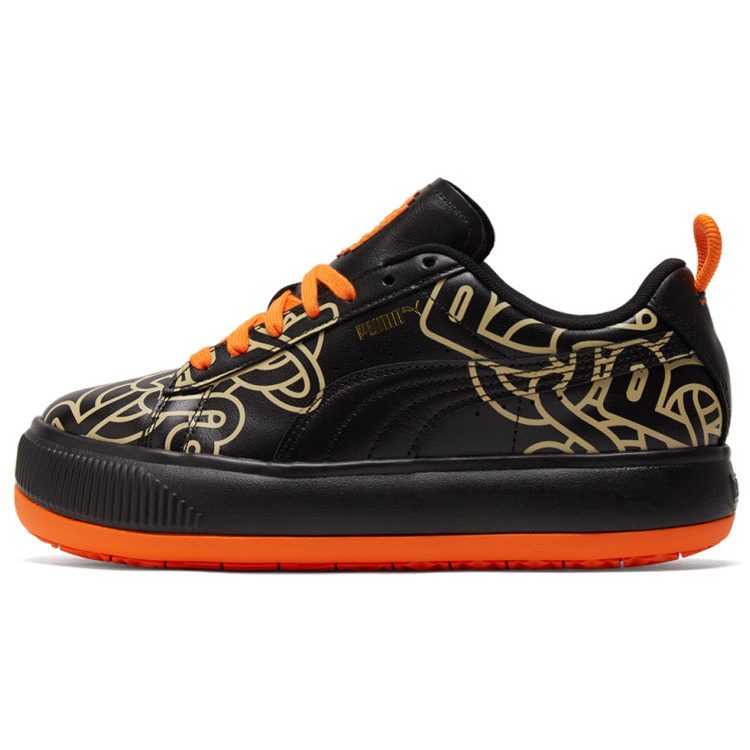 PRONOUNCE x PUMA Suede Mayu Black Orange