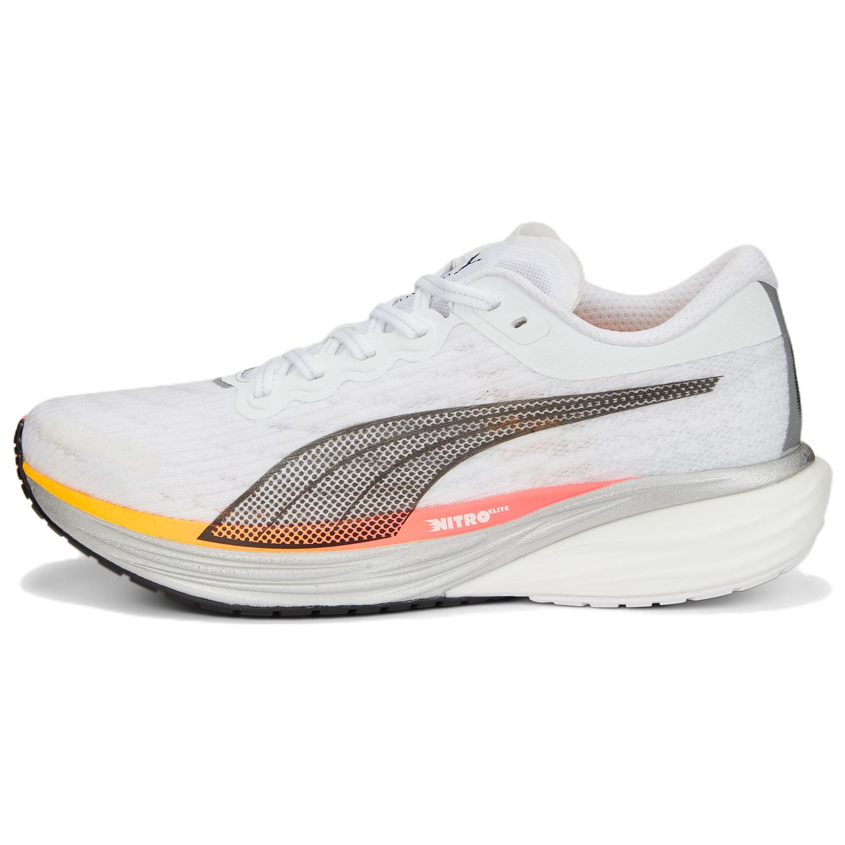 PUMA Deviate NITRO 2 White Black Yellow