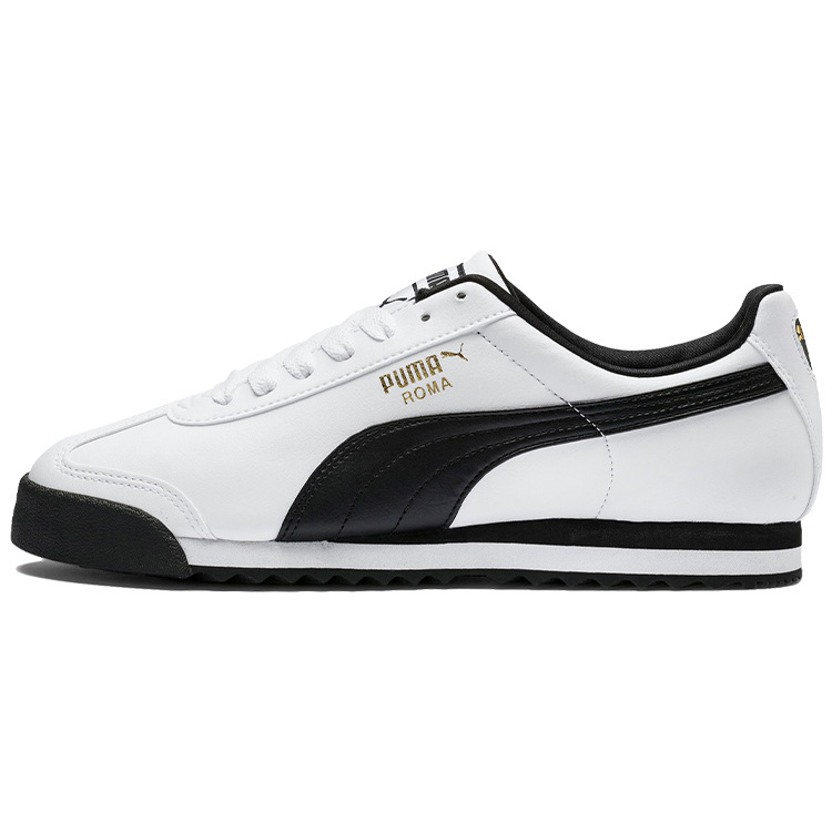 Puma Roma Basic White Black
