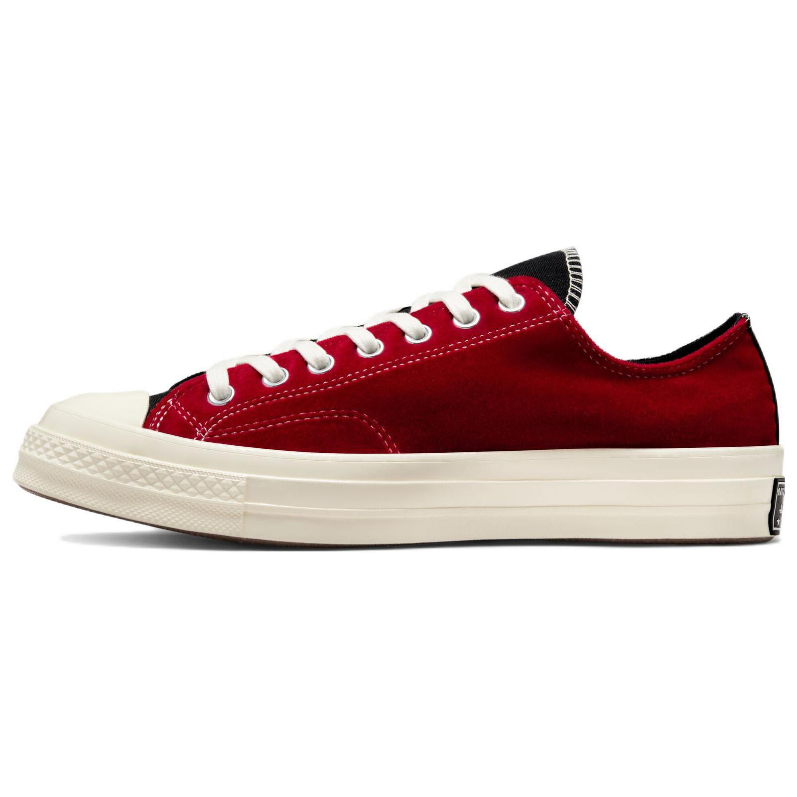 Beyond Retro x Converse Chuck Taylor All Star 1970s Velvet Black Red