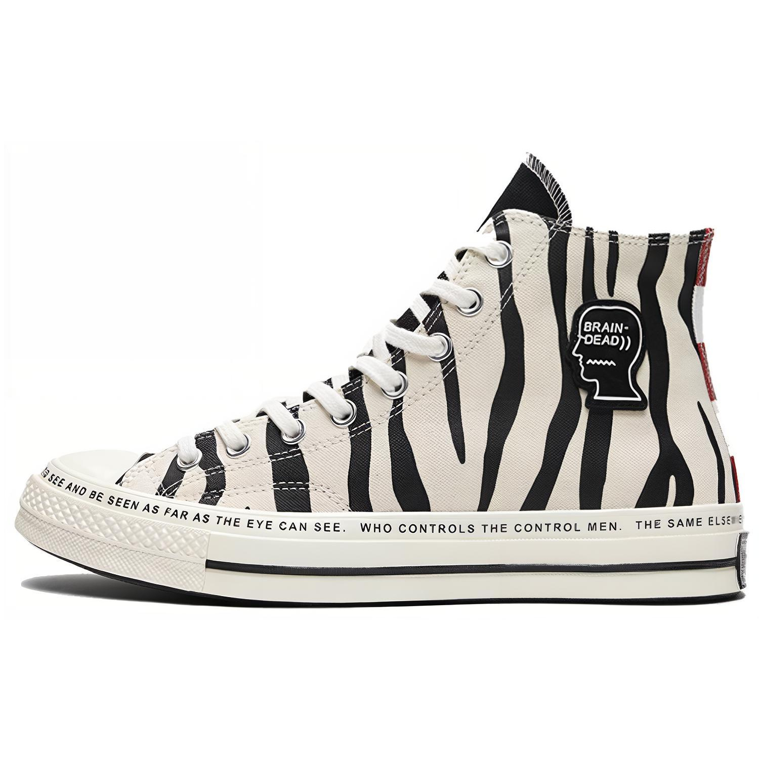 Brain Dead x Converse 1970s High Top Canvas Sneakers