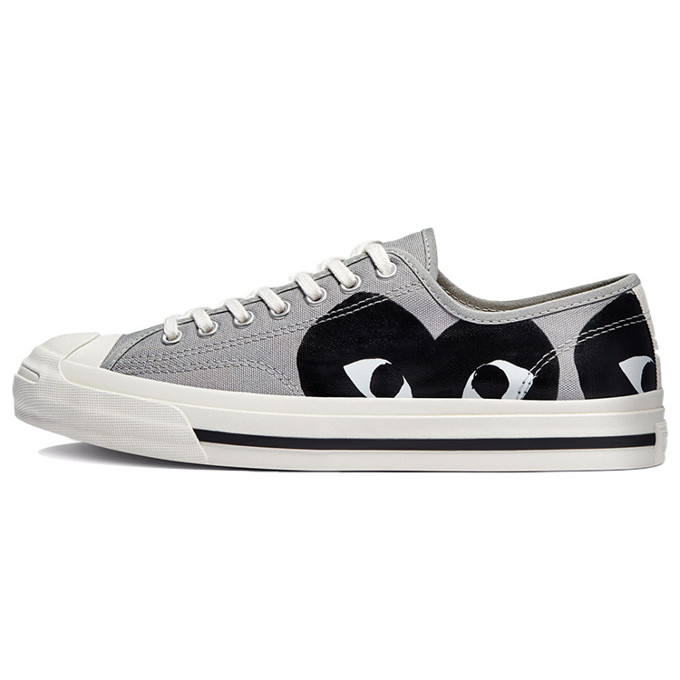 Comme des Garcons Play x Converse Jack Purcell Black Grey