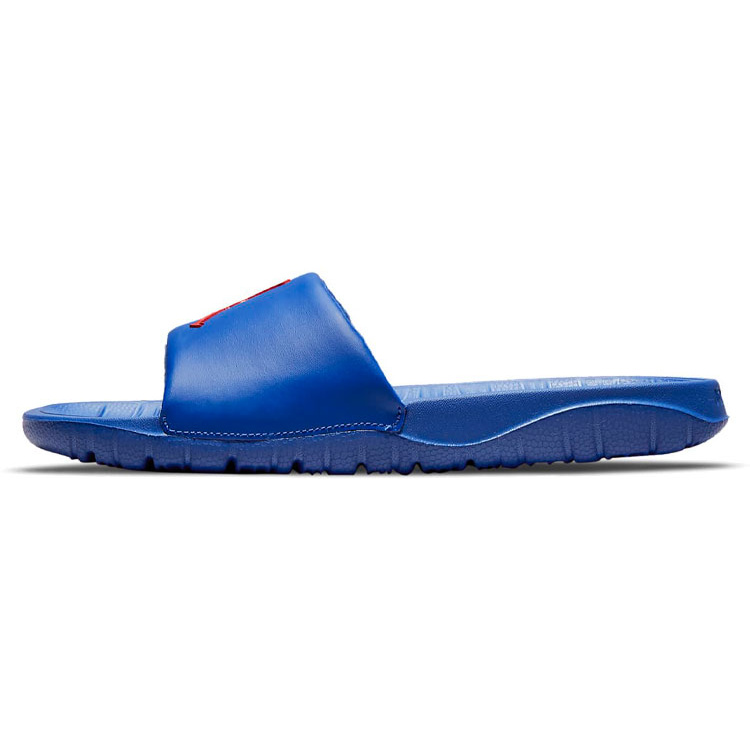 Jordan Break Slide Blue Red