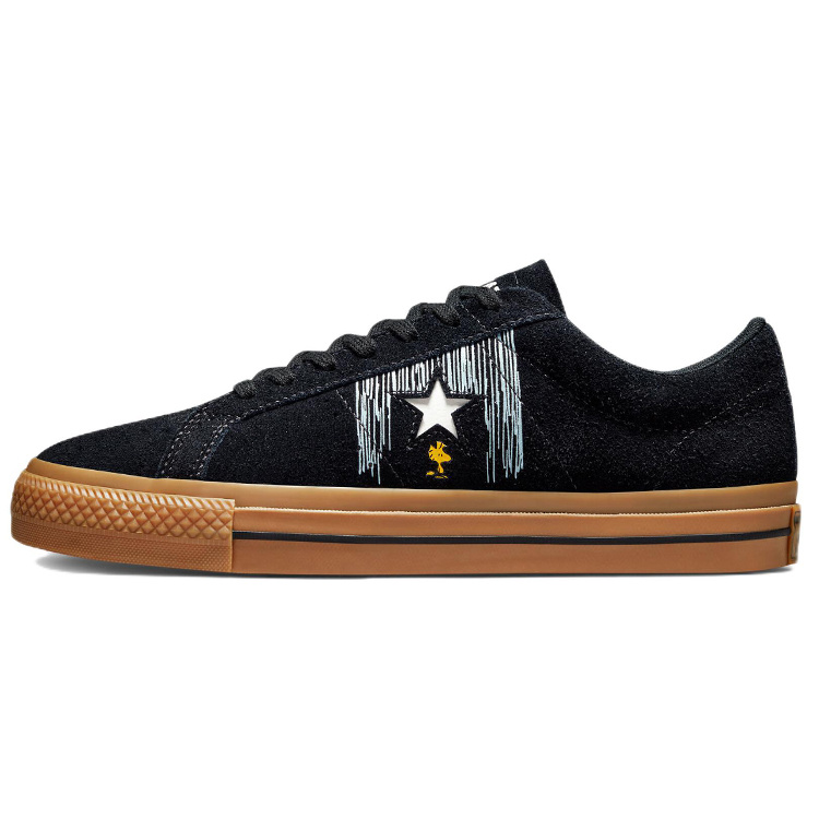 Peanuts x Converse One Star Black